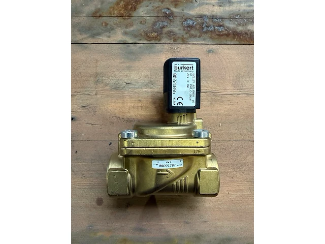 Magneetventiel, bürkert, 6281ev a25, messing - afbeelding 1 van  2