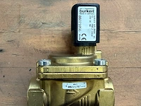 Magneetventiel, bürkert, 6281ev a25, messing