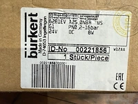 Magneetventiel, bürkert, 6281ev a25, messing - afbeelding 2 van  2