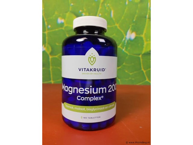 Magnesiumsupplementfles magnesium 200 complex & symflora original pre- en proboticaupplementfles magnesium 200 complex - afbeelding 2 van  7