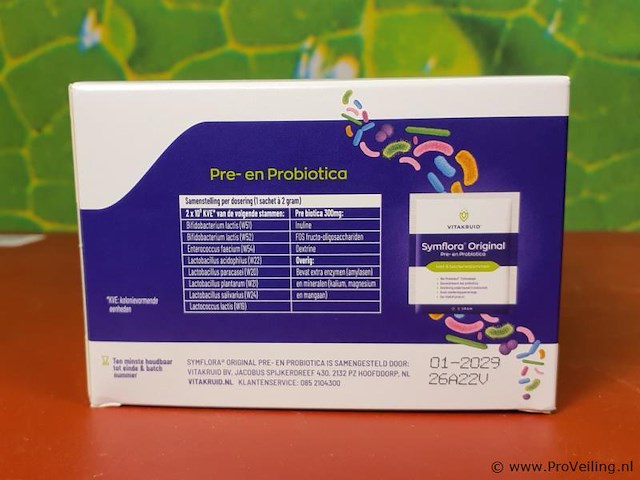 Magnesiumsupplementfles magnesium 200 complex & symflora original pre- en proboticaupplementfles magnesium 200 complex - afbeelding 6 van  7