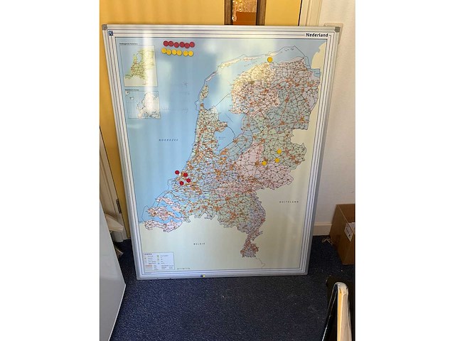 Magnetisch bord 90x120cm - afbeelding 1 van  3