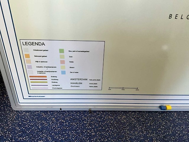 Magnetisch bord 90x120cm - afbeelding 3 van  3