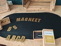 Magnetisch bord met cijfers en letters - afbeelding 1 van  4