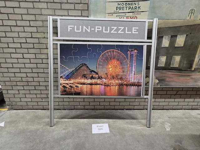 Magnetisch puzzelbord - afbeelding 1 van  2