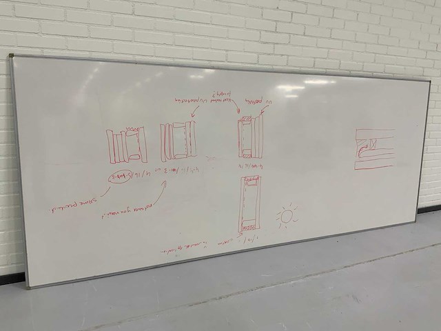 Magnetisch xl whiteboard - afbeelding 1 van  8