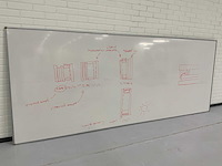 Magnetisch xl whiteboard - afbeelding 1 van  8