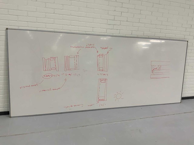 Magnetisch xl whiteboard - afbeelding 2 van  8