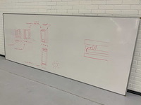 Magnetisch xl whiteboard - afbeelding 5 van  8