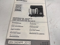 Magnetron en keukenmachine slivercrest, koc-985t , zwart - afbeelding 6 van  6