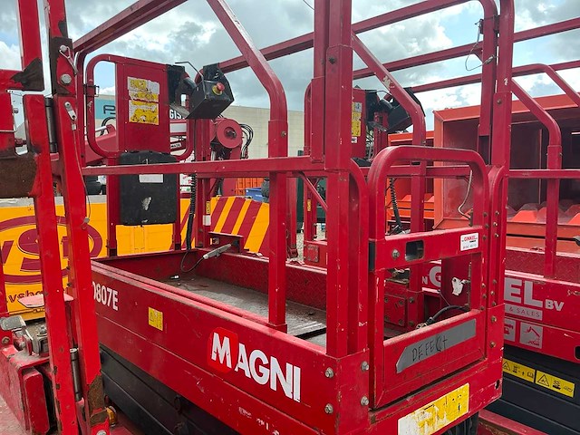 Magni es0807e schaar hoogwerker - afbeelding 4 van  5