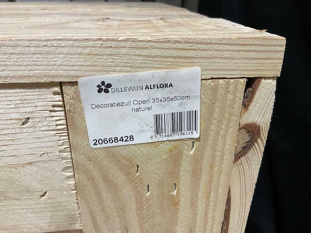 Magnolia kunstkamerplant met zuilen - afbeelding 9 van  9