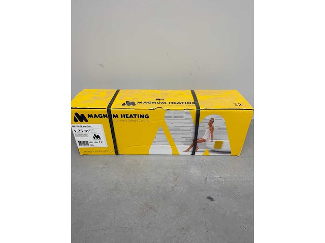Magnum - 200125 - elektrische vloerverwarmingsmat met wifi thermostaat 1,25 m² - afbeelding 2 van  4