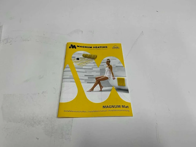 Magnum - heating mat - 1 m2 vloerverwarmingset - afbeelding 2 van  11
