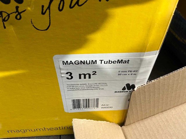Magnum - tubemat - vloerverwarmingset (2x) - afbeelding 10 van  10
