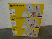 Magnum heating - magnum foil - vloerverwarmings uitbreidingsset 10m2 (3x)