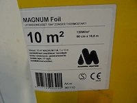 Magnum heating - magnum foil - vloerverwarmings uitbreidingsset 10m2 (3x) - afbeelding 2 van  2