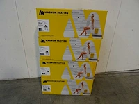 Magnum heating - magnum foil - vloerverwarmings uitbreidingsset 10m2 (4x)