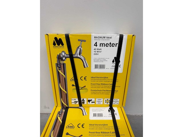 Magnum ideal vorstbeveiligingskabel 4 meter 40 watt 155004 (3x) - afbeelding 2 van  3