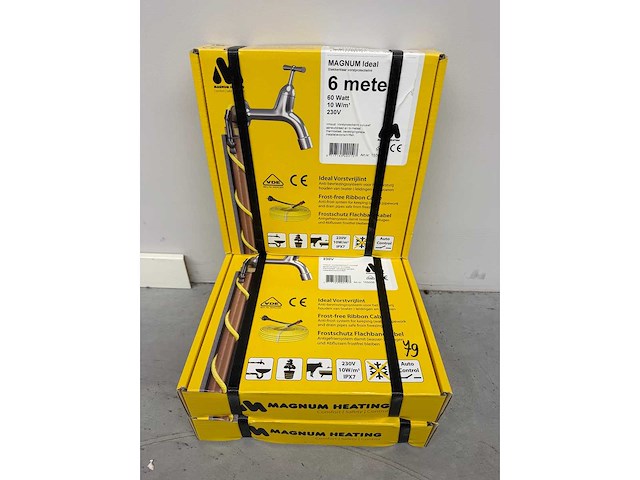 Magnum ideal vorstbeveiligingskabel 6 meter 60 watt 155006 (3x) - afbeelding 1 van  2