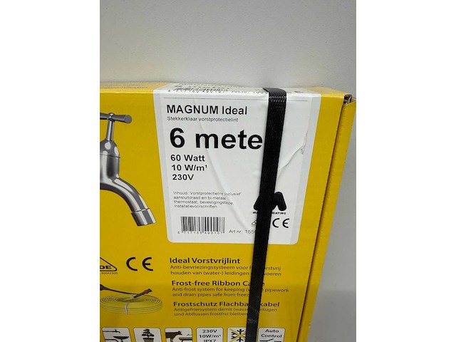 Magnum ideal vorstbeveiligingskabel 6 meter 60 watt 155006 (3x) - afbeelding 2 van  2