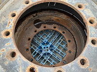 Magnum solideal 16.00-25 volrubber industrie band met velg (4x) - afbeelding 9 van  9