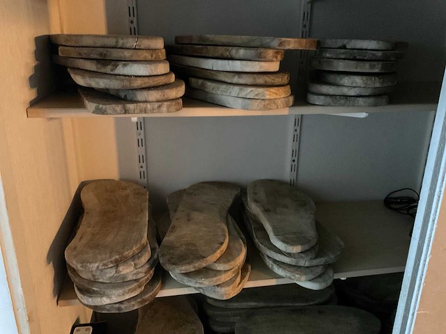 Magohouten serveer/tapasplank (30x) - afbeelding 2 van  2