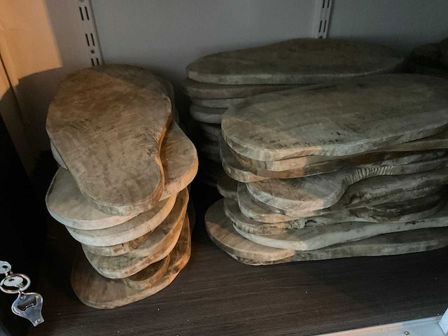 Magohouten serveer/tapasplank (58x) - afbeelding 2 van  3