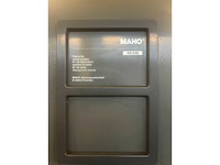 Maho - 1992 - 800 w - cnc universele bewerkingscentra - afbeelding 2 van  5