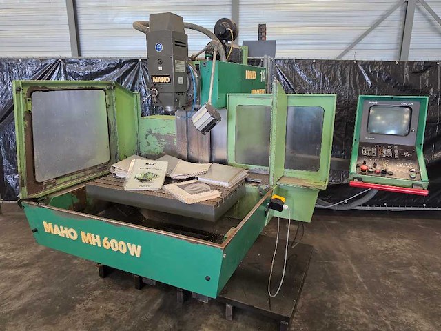 Maho - mh 600 w - cnc freesmachine - afbeelding 1 van  16