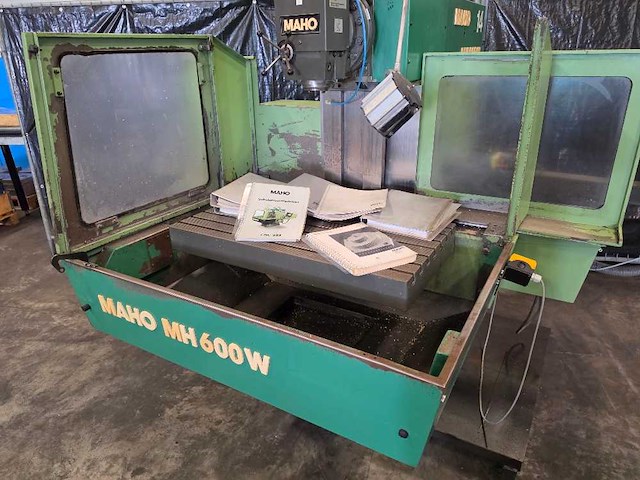 Maho - mh 600 w - cnc freesmachine - afbeelding 2 van  16