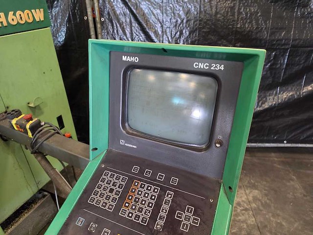 Maho - mh 600 w - cnc freesmachine - afbeelding 9 van  16