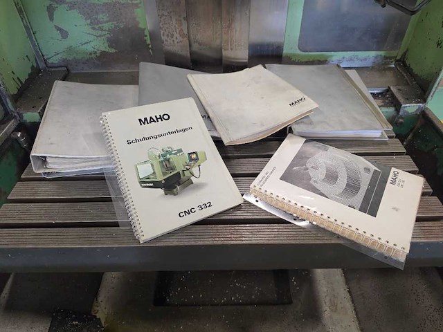 Maho - mh 600 w - cnc freesmachine - afbeelding 9 van  12