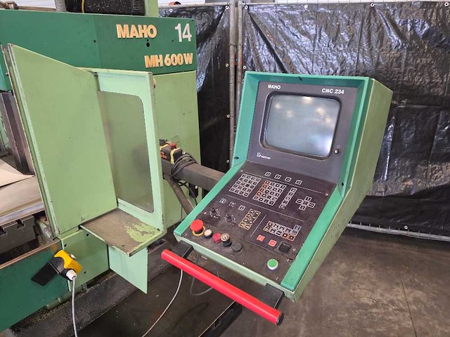 Maho - mh 600 w - cnc freesmachine - afbeelding 10 van  12