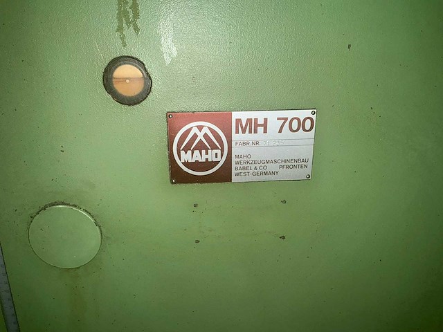 Maho - mh 700 - universal milling machine - afbeelding 3 van  15