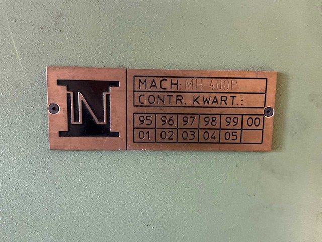 Maho mh 400 p bedfreesmachines met beweegbare kolom - afbeelding 3 van  3