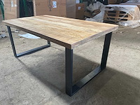 Mahom 180x100 upoot mangohout eetkamertafel - afbeelding 5 van  11