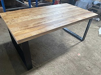 Mahom 180x100 upoot mangohout eetkamertafel - afbeelding 11 van  11