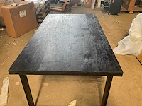 Mahom 180x100 upoot mangohout eetkamertafel - afbeelding 2 van  10