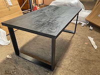 Mahom 180x100 upoot mangohout eetkamertafel - afbeelding 6 van  10