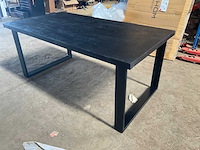 Mahom 180x100 upoot mangohout eetkamertafel - afbeelding 8 van  10