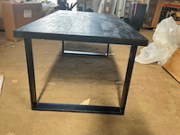Mahom 180x100 upoot mangohout eetkamertafel - afbeelding 10 van  10