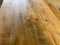 Mahom 180x100 upoot mangohout eetkamertafel - afbeelding 8 van  8