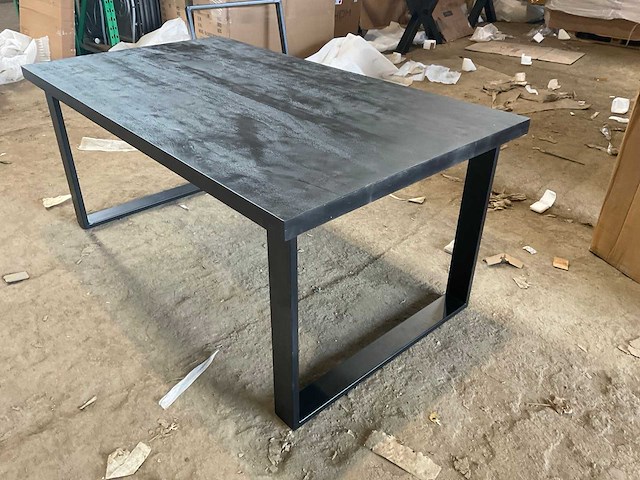 Mahom 180x100 upoot mangohout eetkamertafel - afbeelding 3 van  8