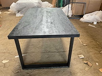 Mahom 180x100 upoot mangohout eetkamertafel - afbeelding 4 van  8