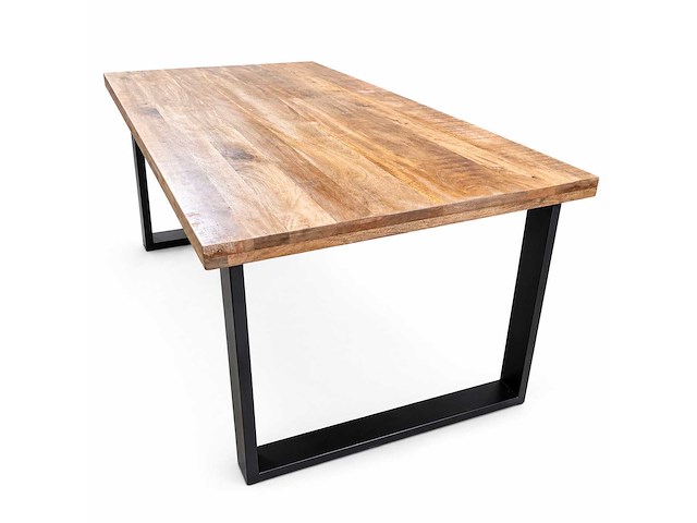 Mahom 200x100 upoot mangohout eetkamertafel - afbeelding 1 van  8