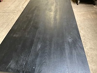 Mahom 240x100 upoot mangohout eetkamertafel - afbeelding 11 van  11