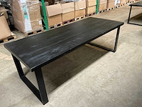 Mahom 240x100 upoot mangohout eetkamertafel - afbeelding 12 van  13