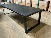 Mahom 280x100 mangohout eetkamertafel - afbeelding 7 van  14