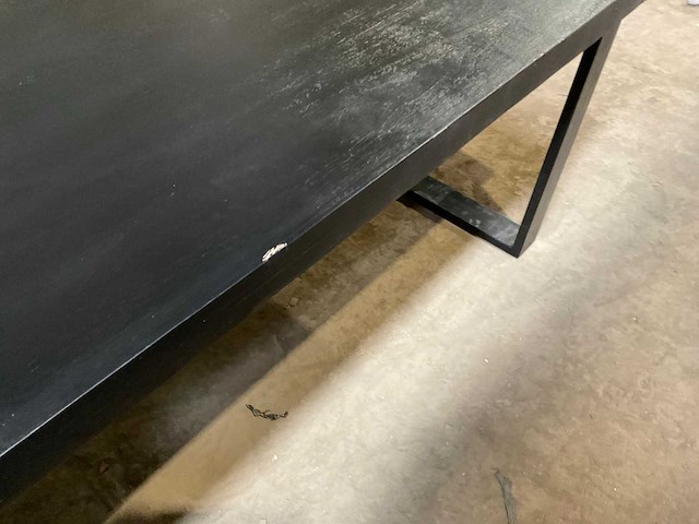Mahom 280x100 mangohout eetkamertafel - afbeelding 14 van  14